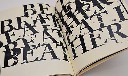 Typographic movie book link